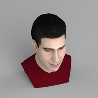 Ross Geller from Friends bust ready for full color 3D printing - Thumbnail 8