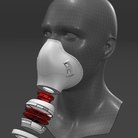 COVID-19 SFX HEAVY MASK - Thumbnail 2