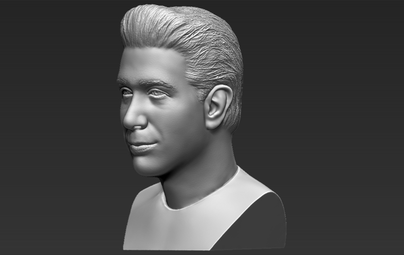 Ross Geller from Friends bust ready for full color 3D printing 3D Print 306770