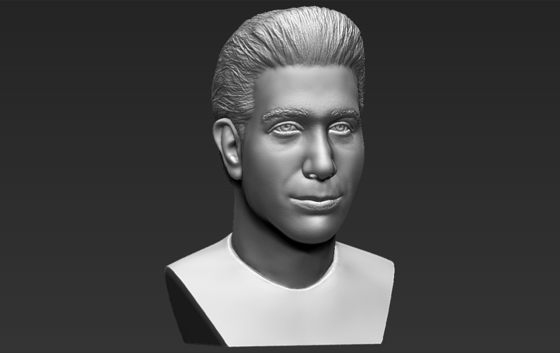Ross Geller from Friends bust ready for full color 3D printing 3D Print 306774
