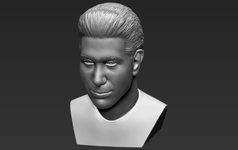 Ross Geller from Friends bust ready for full color 3D printing 3D Print 306775