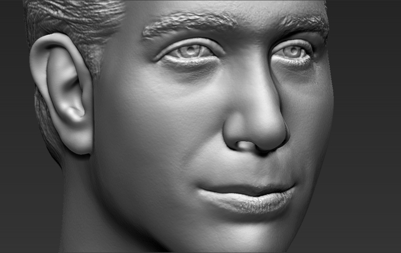 Ross Geller from Friends bust ready for full color 3D printing 3D Print 306776
