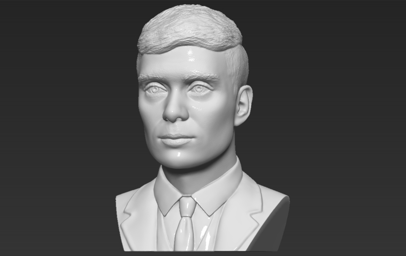 Tommy Shelby from Peaky Blinders bust 3D printing ready stl obj 3D Print 306781