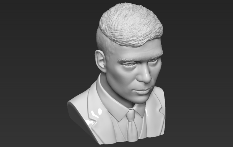 Tommy Shelby from Peaky Blinders bust 3D printing ready stl obj 3D Print 306791