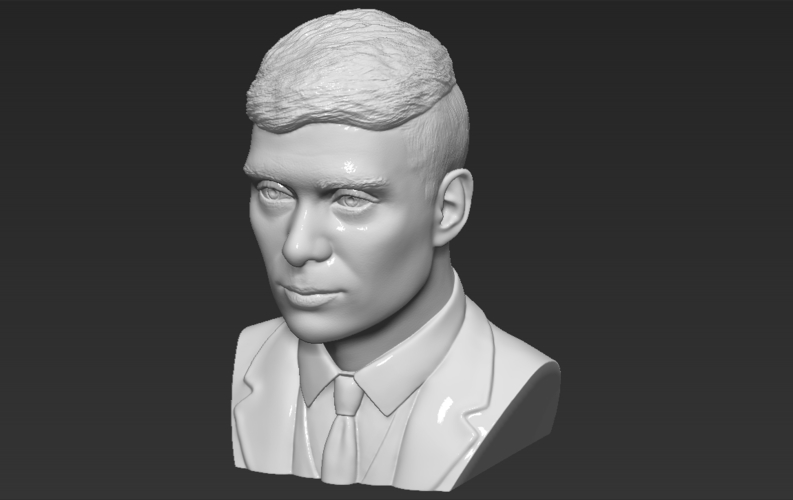 Tommy Shelby from Peaky Blinders bust 3D printing ready stl obj 3D Print 306792