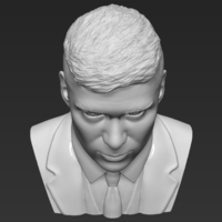 Tommy Shelby from Peaky Blinders bust 3D printing ready stl obj - Thumbnail 14