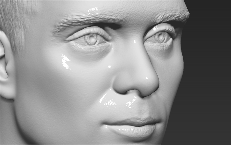 Tommy Shelby from Peaky Blinders bust 3D printing ready stl obj 3D Print 306795