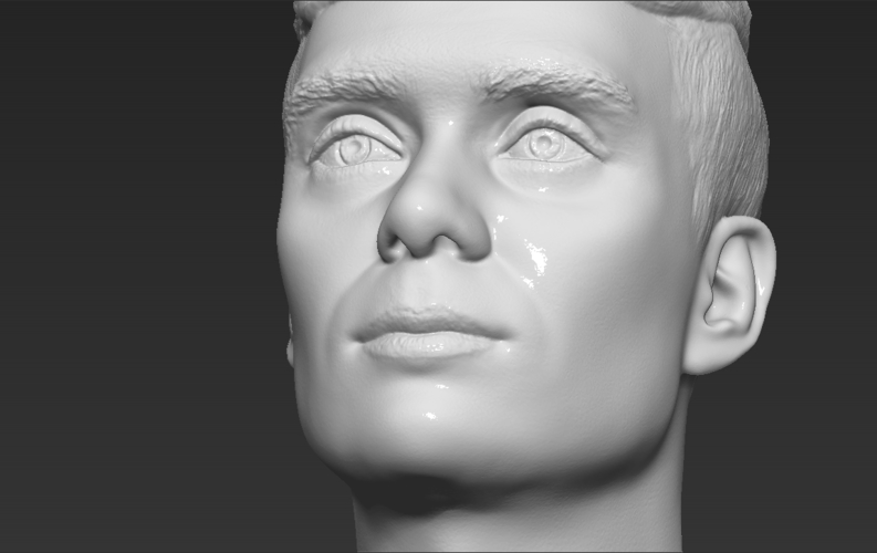 Tommy Shelby from Peaky Blinders bust 3D printing ready stl obj 3D Print 306797