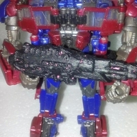 Transformers DOTM AOE Optimus Prime Tri-Barrel Blaster - Thumbnail 3