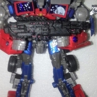 Transformers DOTM AOE Optimus Prime Tri-Barrel Blaster - Thumbnail 4
