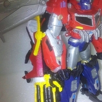 Transformers Prime Beast Hunters Optimus Prime Gatling Gun - Thumbnail 3