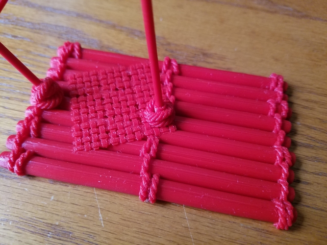 Old Twayne River Raft  3D Print 307012