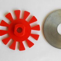 Rotor 3-phase electric generator. - Thumbnail 3