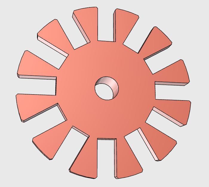 3D Printed Rotor 3-phase electric generator. by  | Pinshape