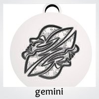 Pendants. Zodiac signs. Air. - Thumbnail 3