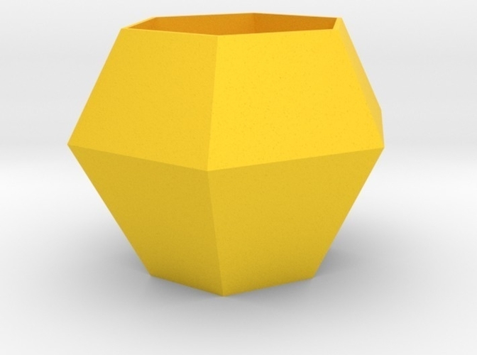 Modern geometric planter 3D Print 307368