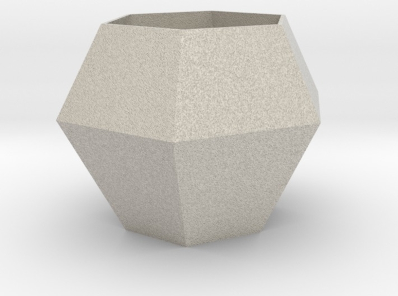 Modern geometric planter