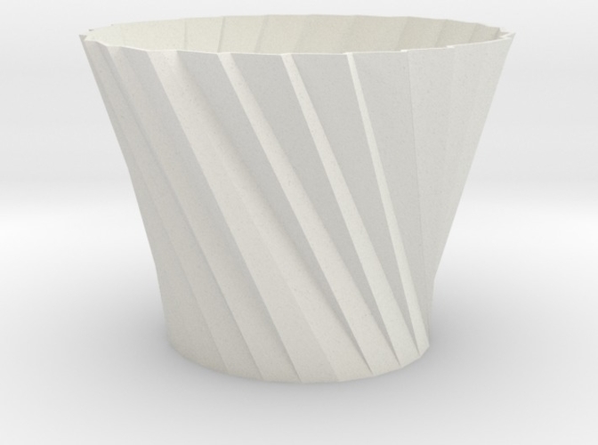 Twisted planter 3D Print 307900