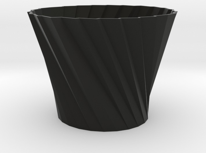Twisted planter 3D Print 307901