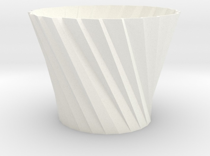 Twisted planter 3D Print 307902