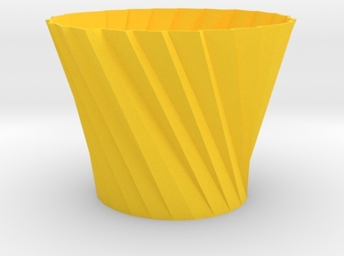 Twisted planter 3D Print 307904
