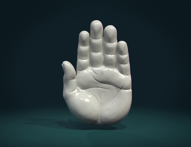 Palm Hand 3D Print 307994