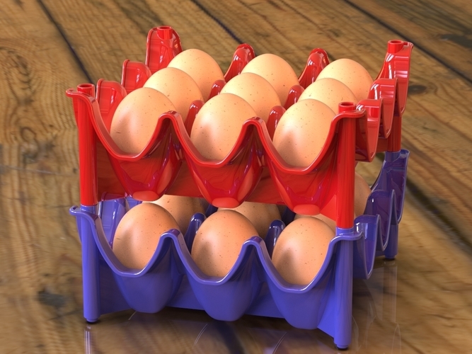 Eggs Tower 3D Print 308095