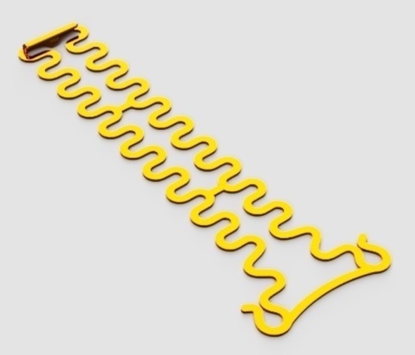 Flexible covid ear saver (13 to 24 cm long) 3D Print 308190