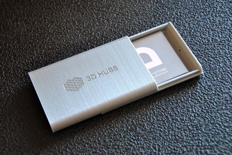 business card container