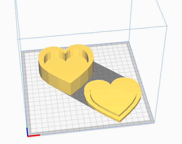 Heart box with love for mother day 3D Print 308474