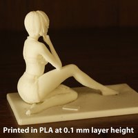 Pretty Girl Posing with IPhone - Thumbnail 4