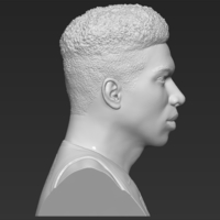 Giannis Antetokounmpo bust 3D printing ready stl obj formats - Thumbnail 8