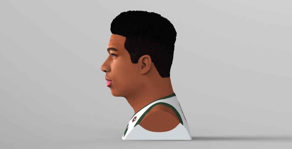 Giannis Antetokounmpo bust ready for full color 3D printing 3D Print 308807