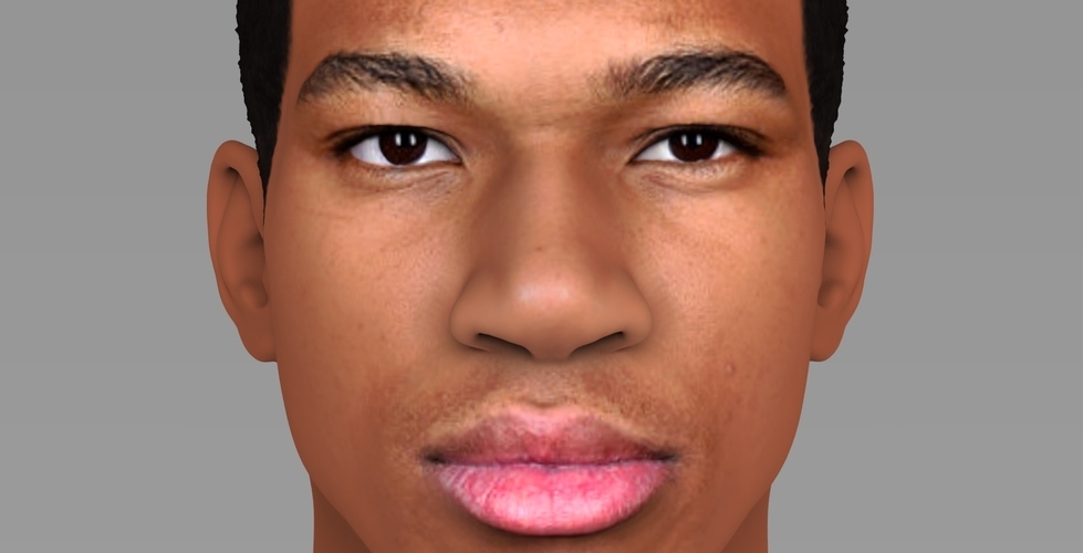Giannis Antetokounmpo bust ready for full color 3D printing 3D Print 308814