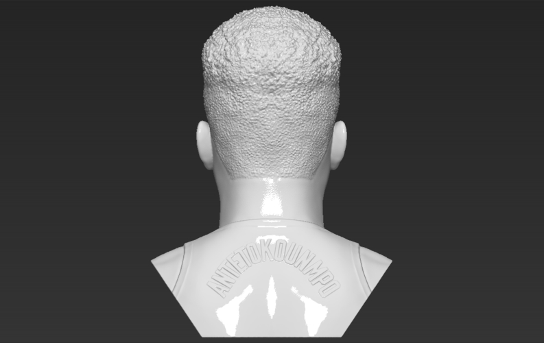 Giannis Antetokounmpo bust ready for full color 3D printing 3D Print 308824