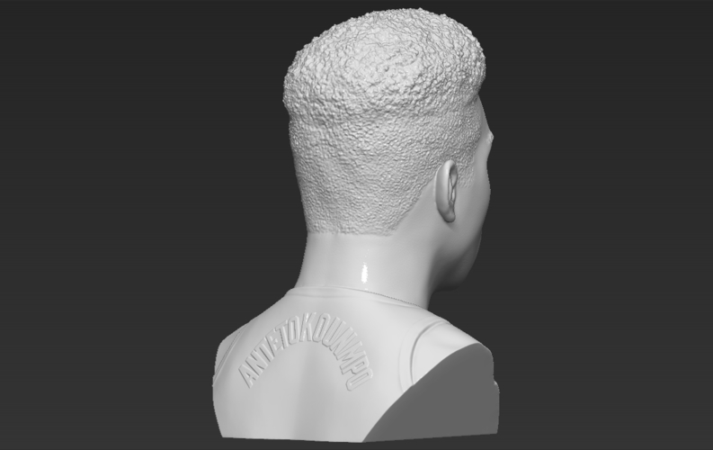 Giannis Antetokounmpo bust ready for full color 3D printing 3D Print 308825