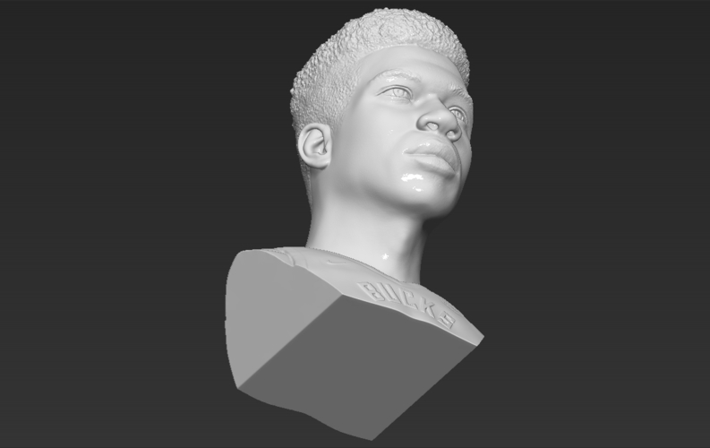 Giannis Antetokounmpo bust ready for full color 3D printing 3D Print 308829