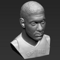 Tim Duncan bust 3D printing ready stl obj formats - Thumbnail 12