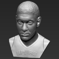 Tim Duncan bust 3D printing ready stl obj formats - Thumbnail 13