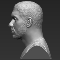 Tim Duncan bust ready for full color 3D printing - Thumbnail 14