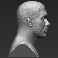 Tim Duncan bust ready for full color 3D printing - Thumbnail 18
