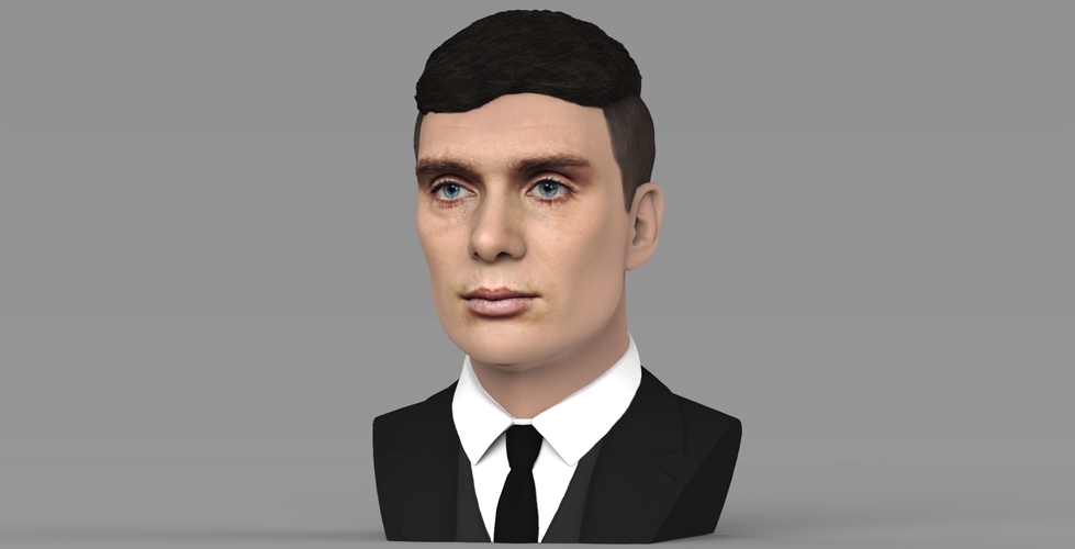 Tommy Shelby from Peaky Blinders bust for full color 3D printing 3D Print 308999