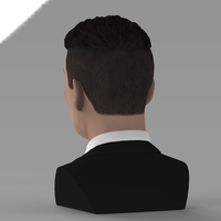 Tommy Shelby from Peaky Blinders bust for full color 3D printing - Thumbnail 5
