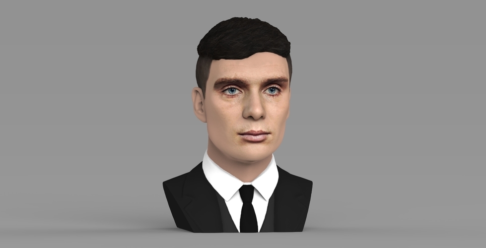 Tommy Shelby from Peaky Blinders bust for full color 3D printing 3D Print 309007