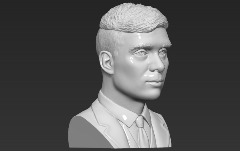 Tommy Shelby from Peaky Blinders bust for full color 3D printing 3D Print 309021