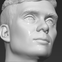 Tommy Shelby from Peaky Blinders bust for full color 3D printing - Thumbnail 23