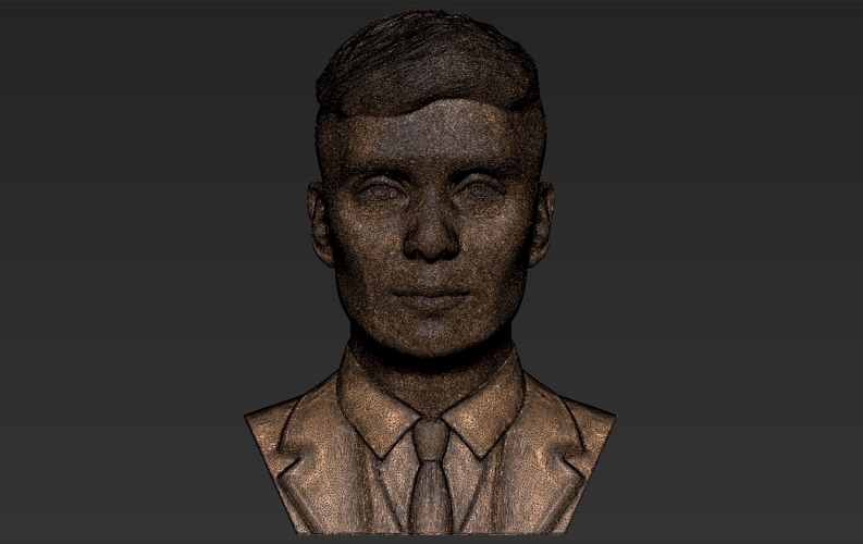 Tommy Shelby from Peaky Blinders bust for full color 3D printing 3D Print 309025