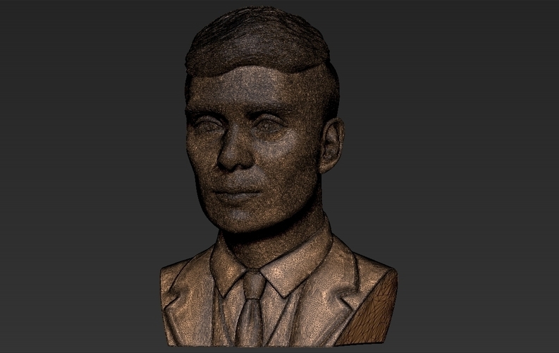 Tommy Shelby from Peaky Blinders bust for full color 3D printing 3D Print 309026