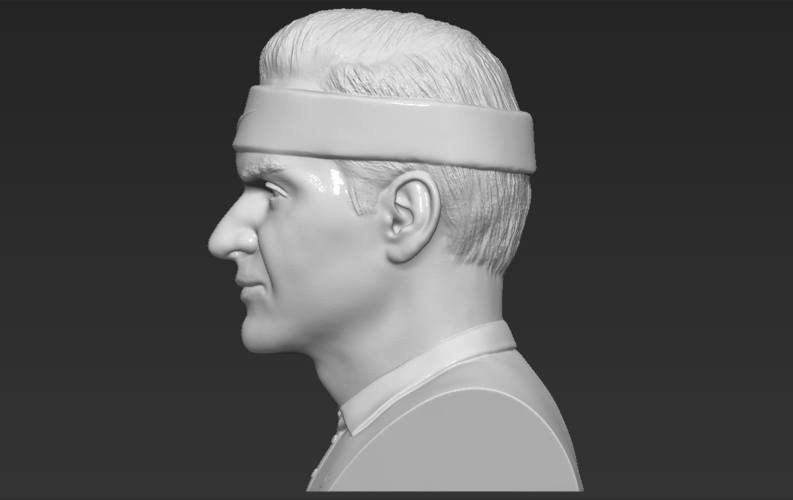 Roger Federer bust 3D printing ready stl obj formats 3D Print 309112