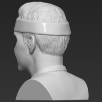Roger Federer bust 3D printing ready stl obj formats - Thumbnail 5